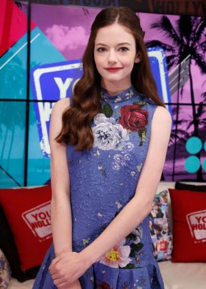 Mackenzie Foy - Visits Young Hollywood Studio in LA