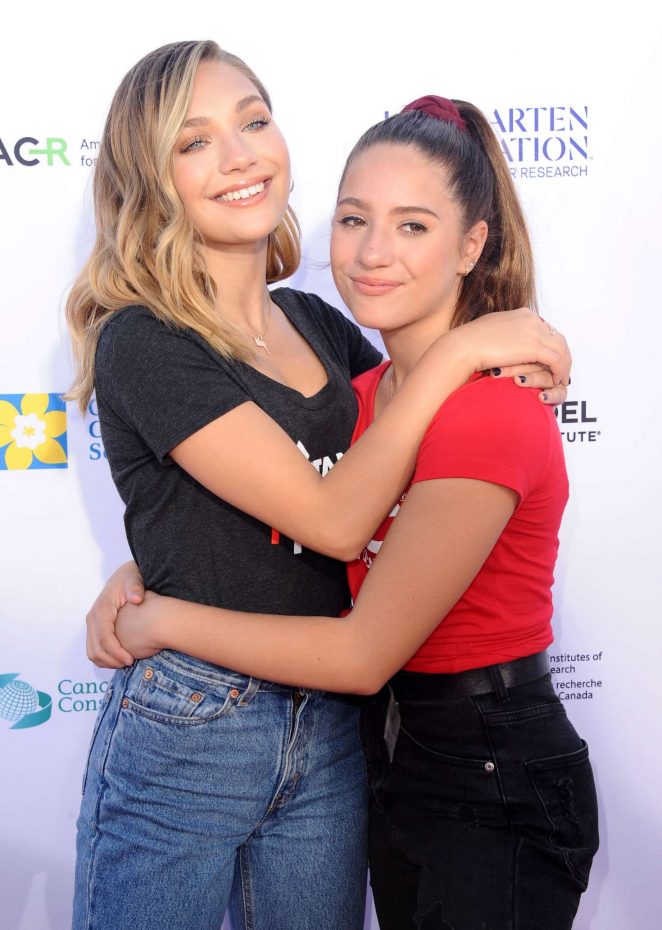 Maddie and Mackenzie Ziegler - Stand Up To Cancer Live in Los Angeles
