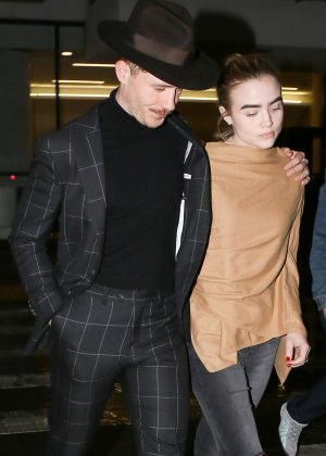 Maddie Hasson with boyfriend at LAX Airport in LA