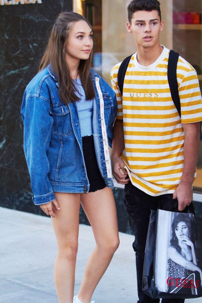 Maddie Ziegler and boyfriend Jack Kelly - Shopping at Balenciaga in Beverly Hills