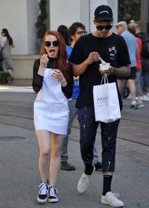 Madelaine Petsch at the Grove in Hollwyood