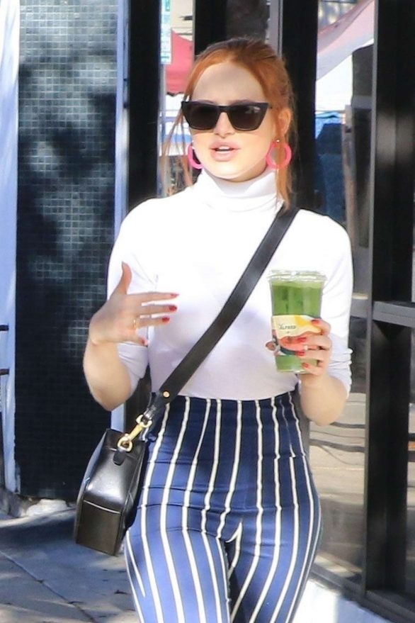 Madelaine Petsch - Leaves Joan's on Third in LA