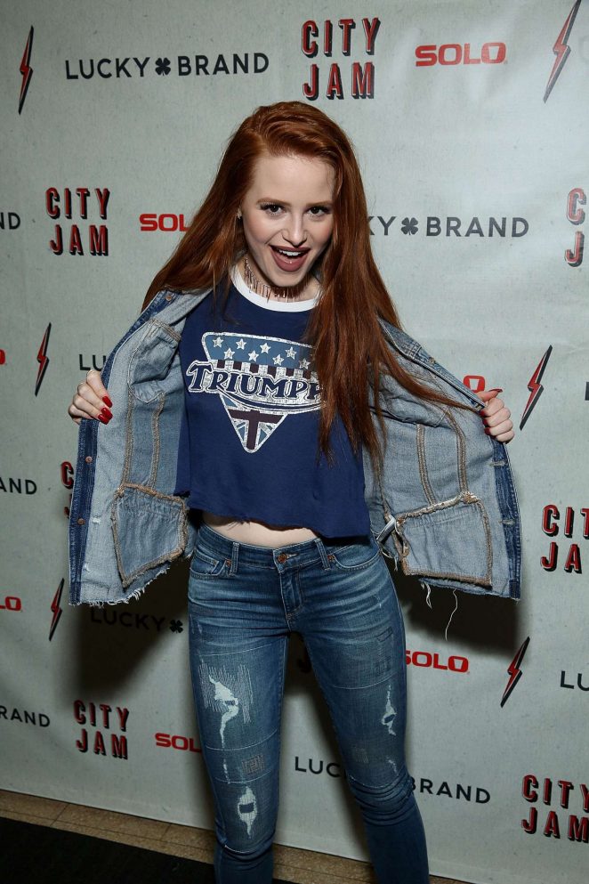Madelaine Petsch - Lucky Brand Presents Lucky Lounge: City Jam with Brandy in Chicago