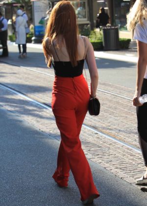 Madelaine Petsch - Shopping Candids at The Grove in Hollywood