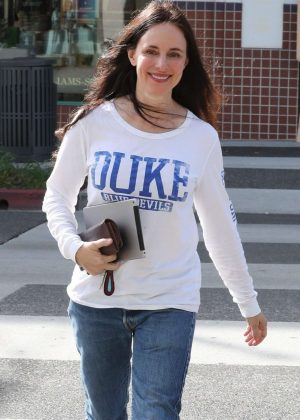 Madeleine Stowe Out in Beverly Hills