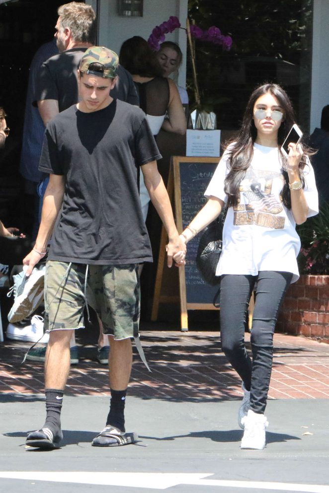 Madison Beer and Boyfriend Jack Gilinsky Shopping in West Hollywood