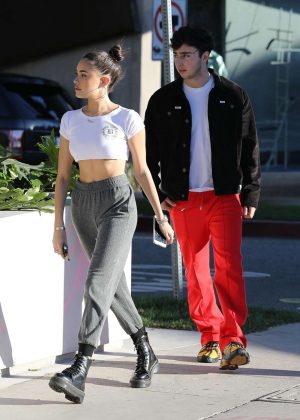 Madison Beer and Zack Bia - Out in Los Angeles