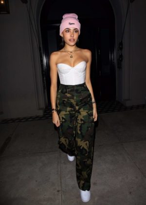 Madison Beer at Craig's restaurant in West Hollywood