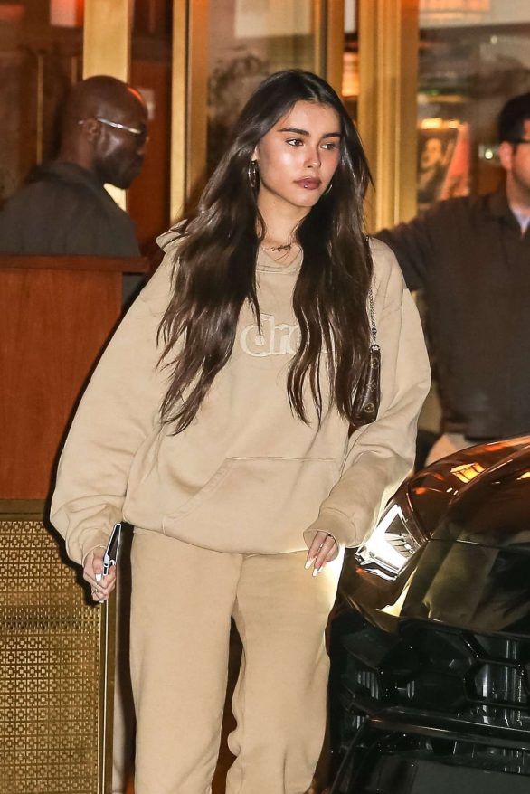 Madison Beer at the Sunset Tower Hotel in West Hollywood