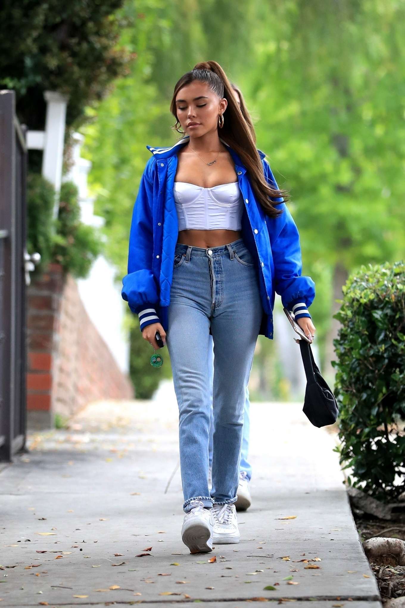 Madison Beer in White Crop Top-26 – GotCeleb