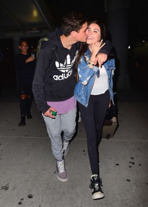 Madison Beer - JFK airport in NYC