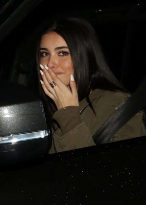 Madison Beer - Leaving Craig's Restaurant in West Hollywood