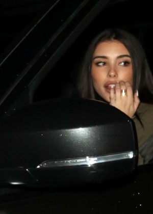 Madison Beer - Leaving Craig's Restaurant in West Hollywood