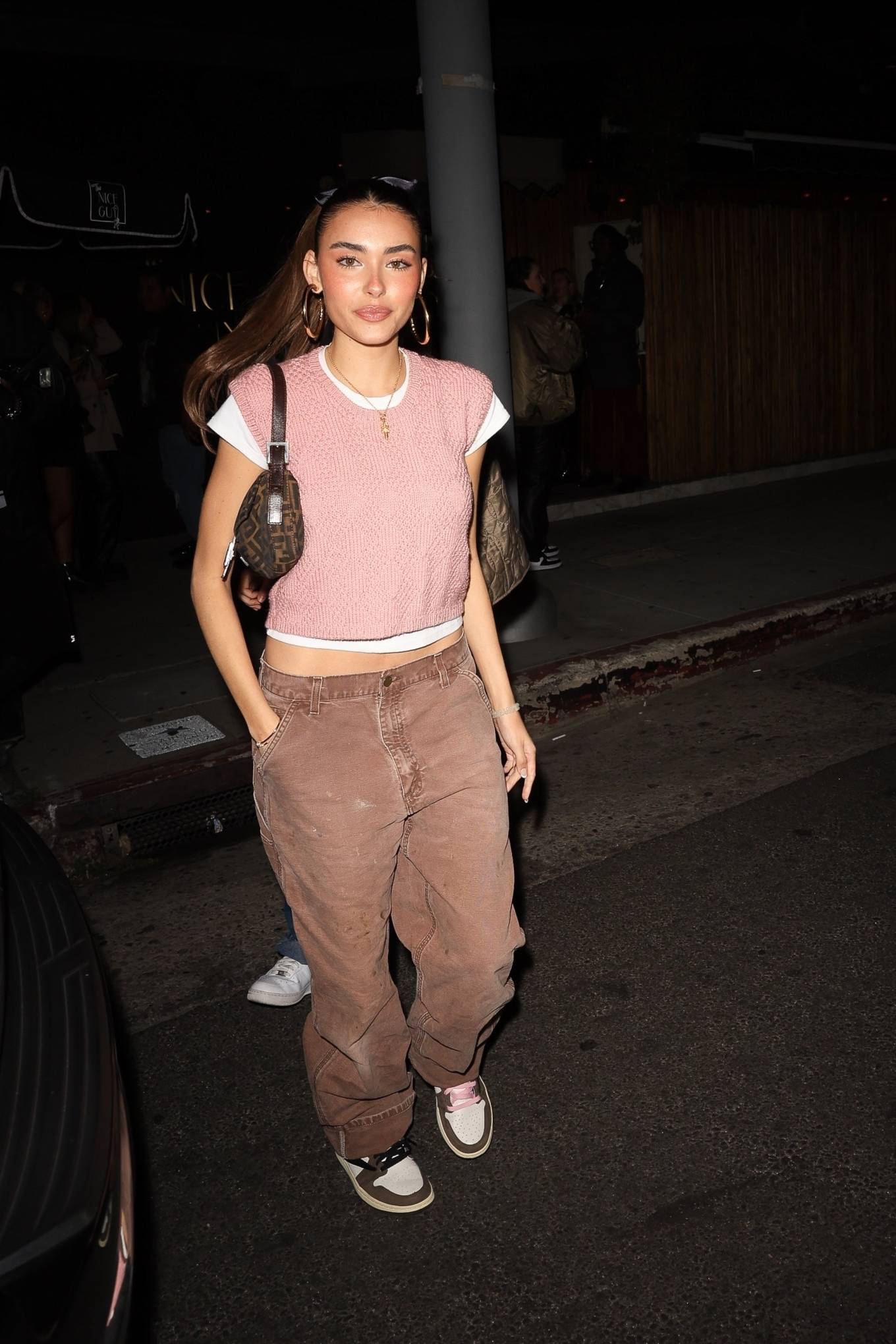 Madison Beer - Leaving Justin Bieber’s party at The Nice Guy in West Hollywood