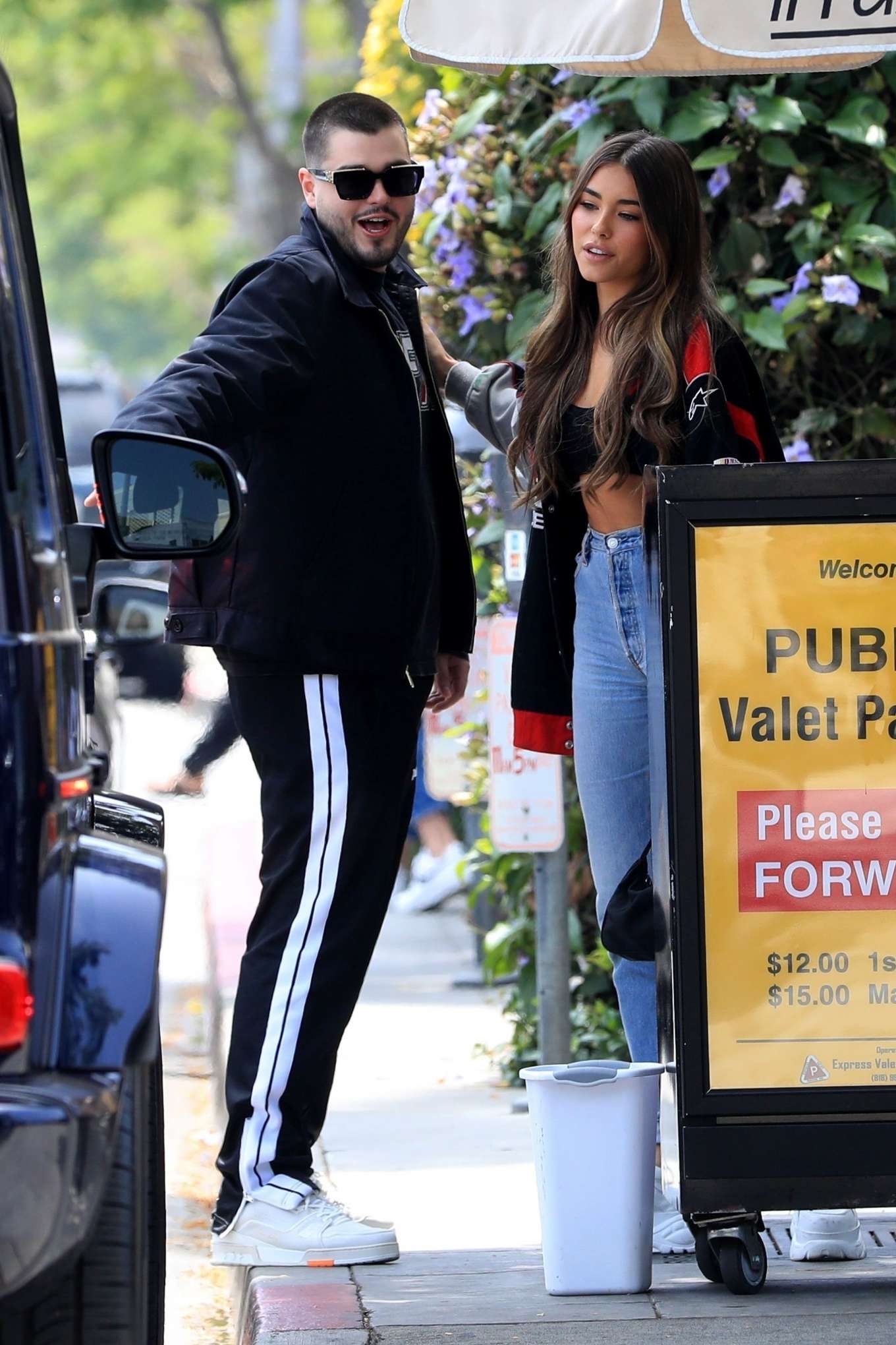 Madison Beer â€“ Leaving lunch at Il Pastaio in Beverly Hills