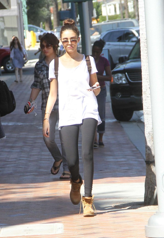 Madison Beer in Tights Out in Beverly Hills