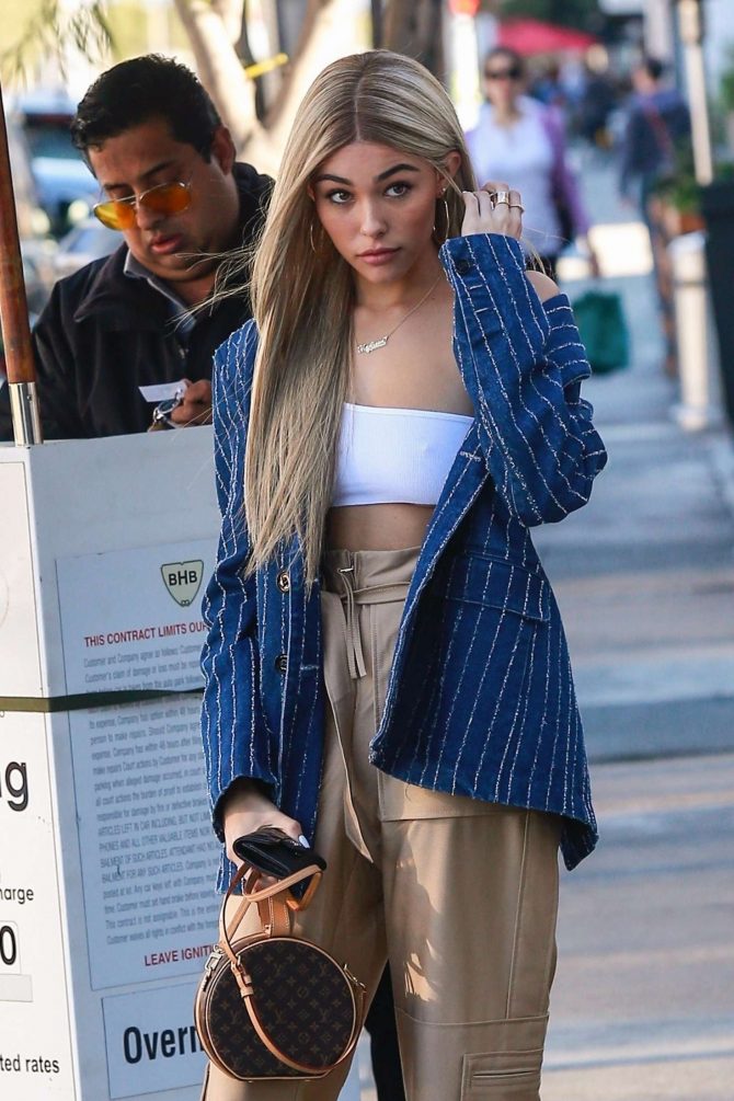 Madison Beer - Out on lunch at Gratitude restaurant in Los Angeles