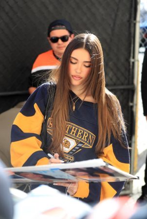 Madison Beer - Seen at Jimmy Kimmel Live! in Hollywood