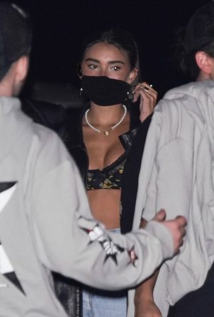 Madison Beer - Seen at Nobu with friends in Malibu