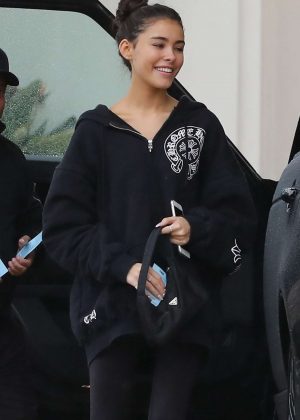 Madison Beer - Shopping at Barneys New York in Beverly Hills