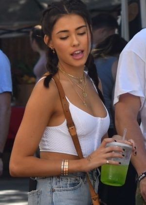 Madison Beer - Shopping the Vintage Flea Market in Hollywood