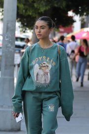 Madison Beer - Shops at a flea market in West Hollywood