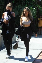 Madison Beer with a friend out in West Hollywood