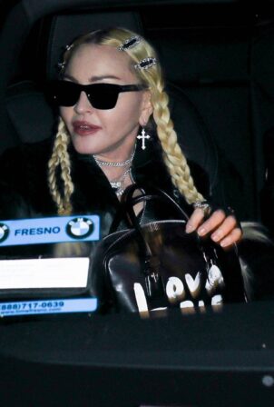 Madonna - Night out at Craig's in West Hollywood