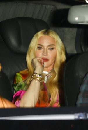 Madonna - Seen after Britney Spears and Sam Asghari’s wedding in Los Angeles