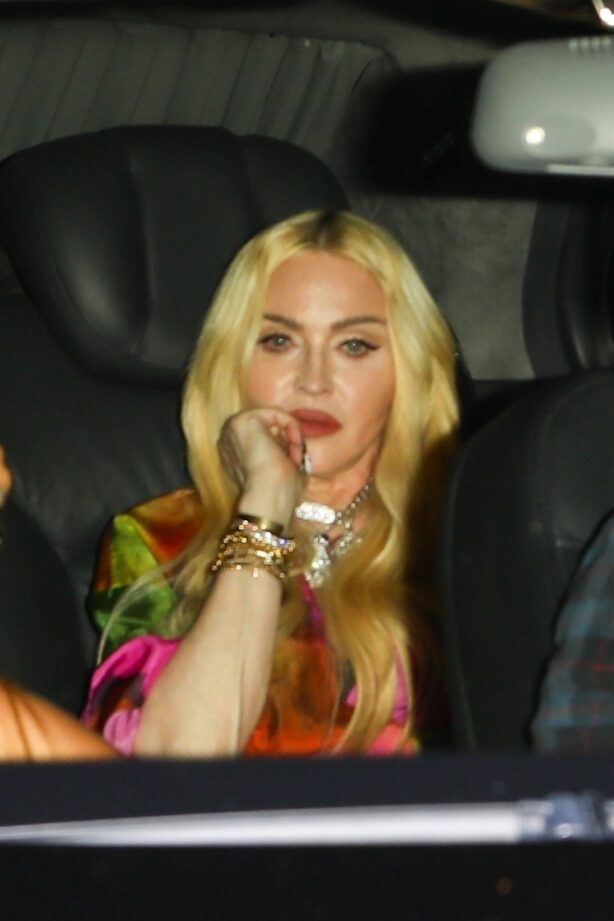 Madonna - Seen after Britney Spears and Sam Asghari’s wedding in Los Angeles