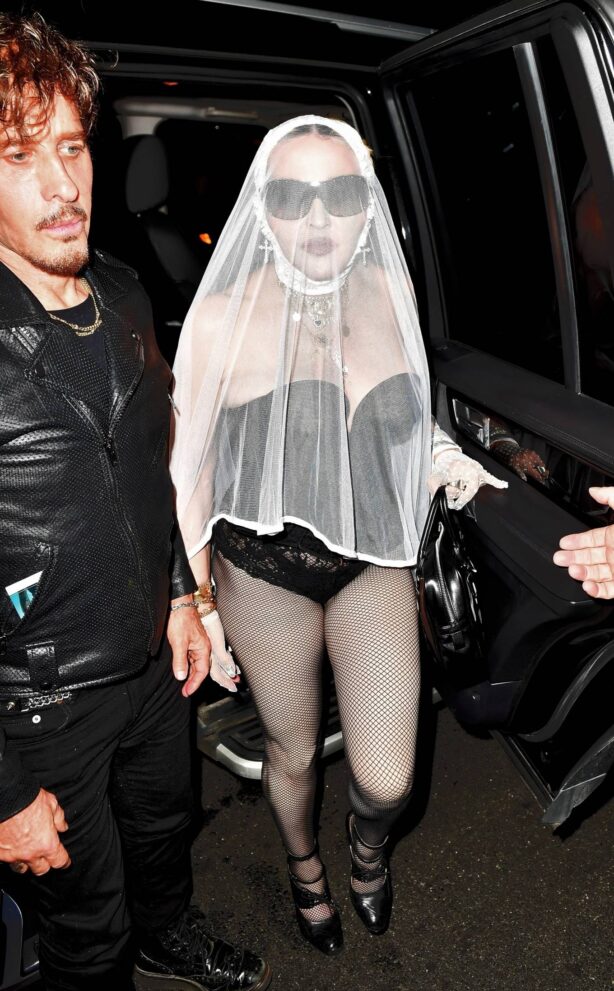 Madonna - Seen leaving a VMA's after-party hosted at 1 Oak in New York