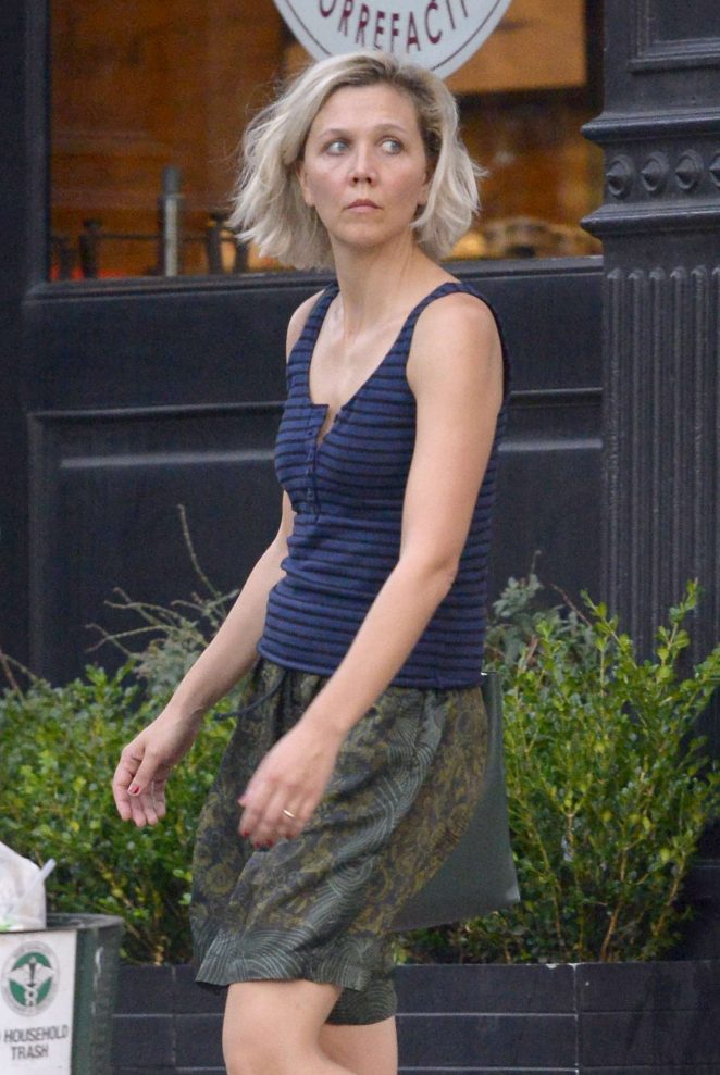 Maggie Gyllenhaal - Out in New York