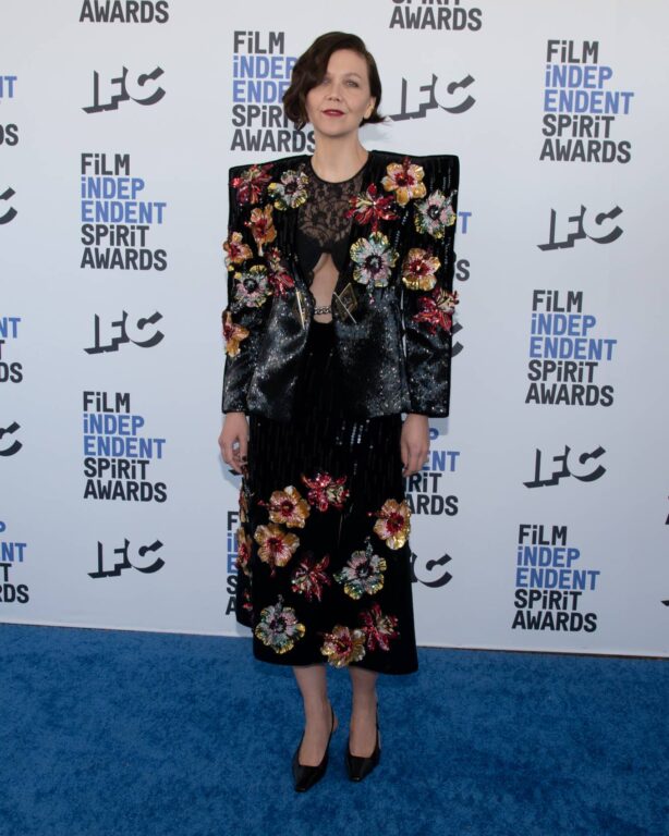 Maggie Gyllenhaal - Pictured at 2022 Film Independent Spirit Awards in Santa Monica
