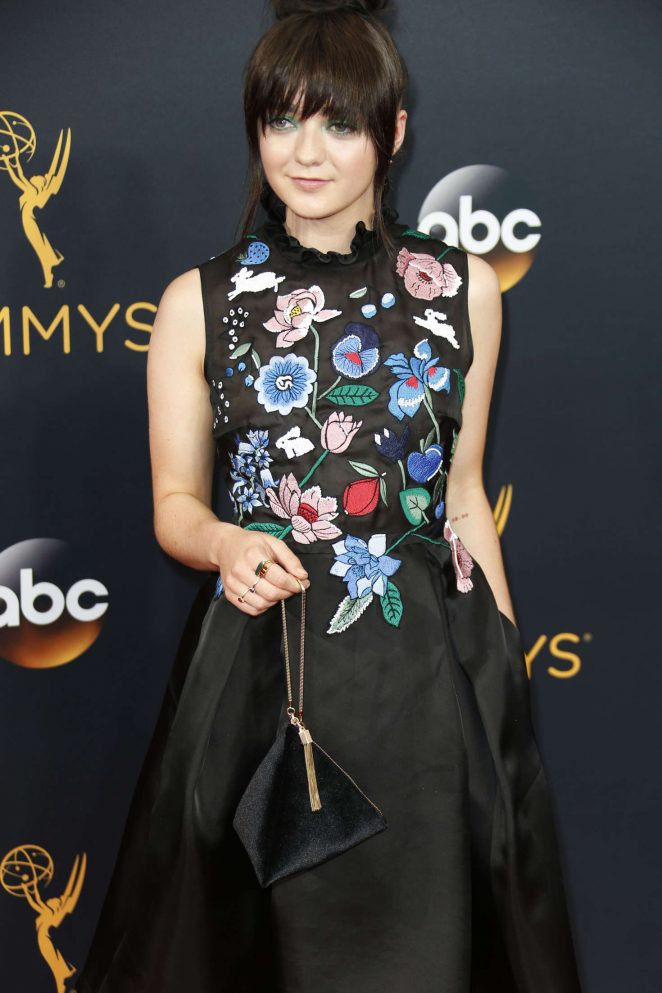 Maisie Williams - 2016 Emmy Awards in Los Angeles
