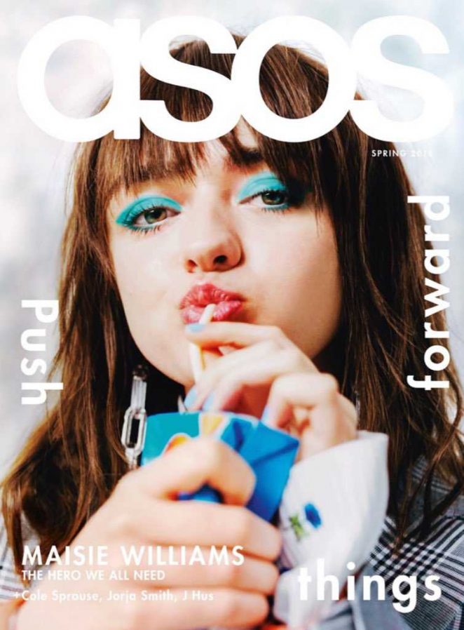 Maisie Williams - ASOS Magazine (Spring 2018)