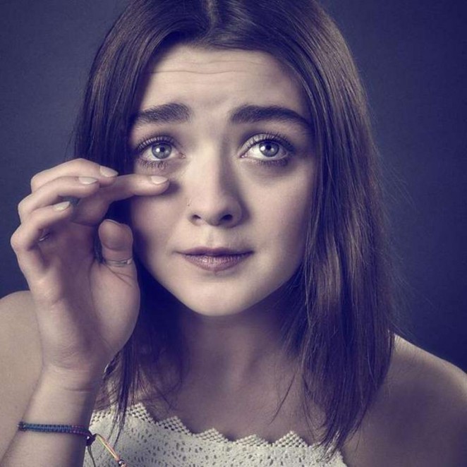 Maisie Williams by Andy Gotts Photoshoot 2015