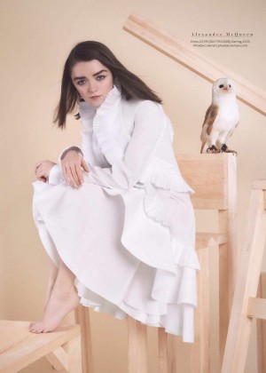 Maisie Williams by Jasper Abels for Instyle UK (April 2016)