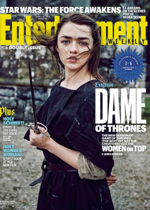 Maisie Williams - Entertainment Weekly Cover (April 2016)