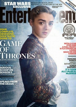 Maisie Williams - Entertainment Weekly (March 2015)