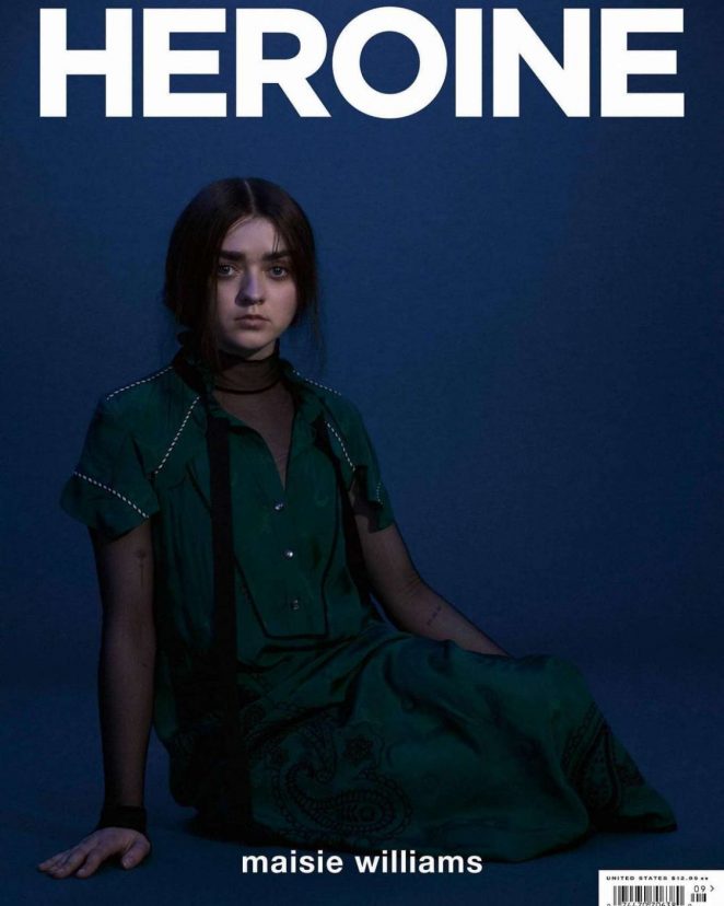 Maisie Williams for Heroine Magazine (October 2018)