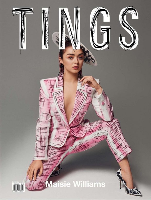 Maisie Williams for TINGS Cover Magazine 2019