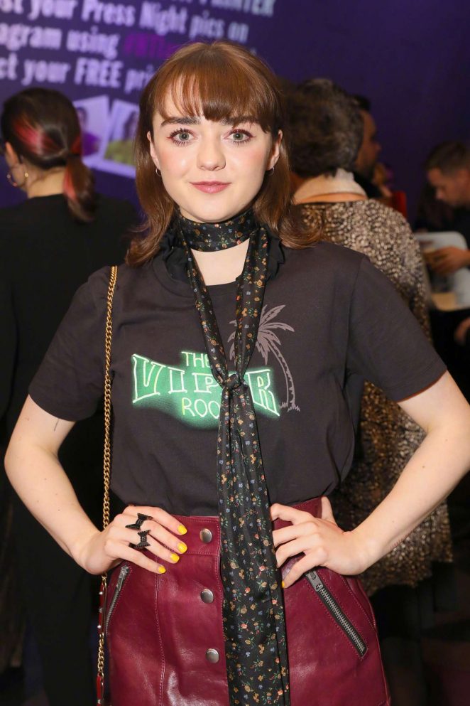 Maisie Williams - 'I and You' Press Night in London