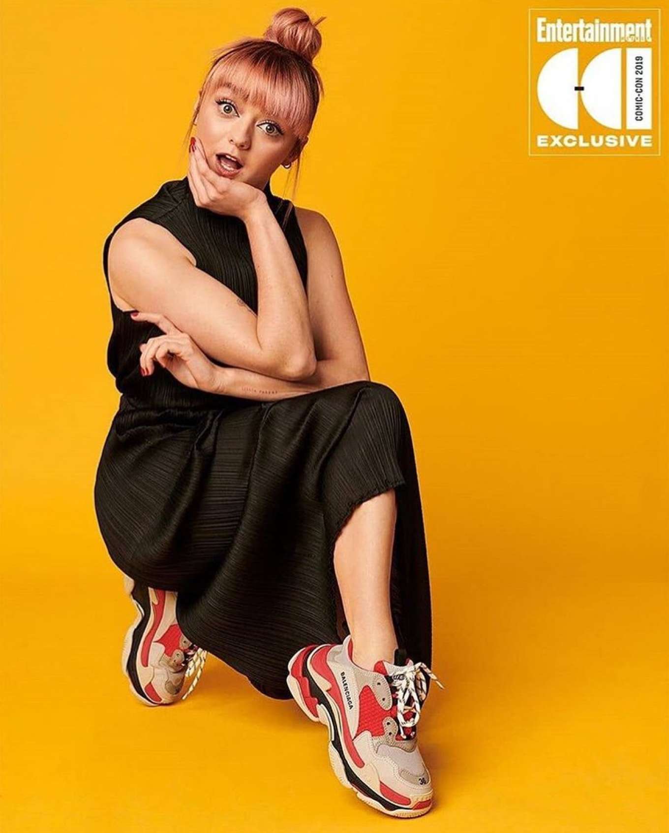 Maisie Williams Photoshoot At The Entertainment Weekly Comic Con