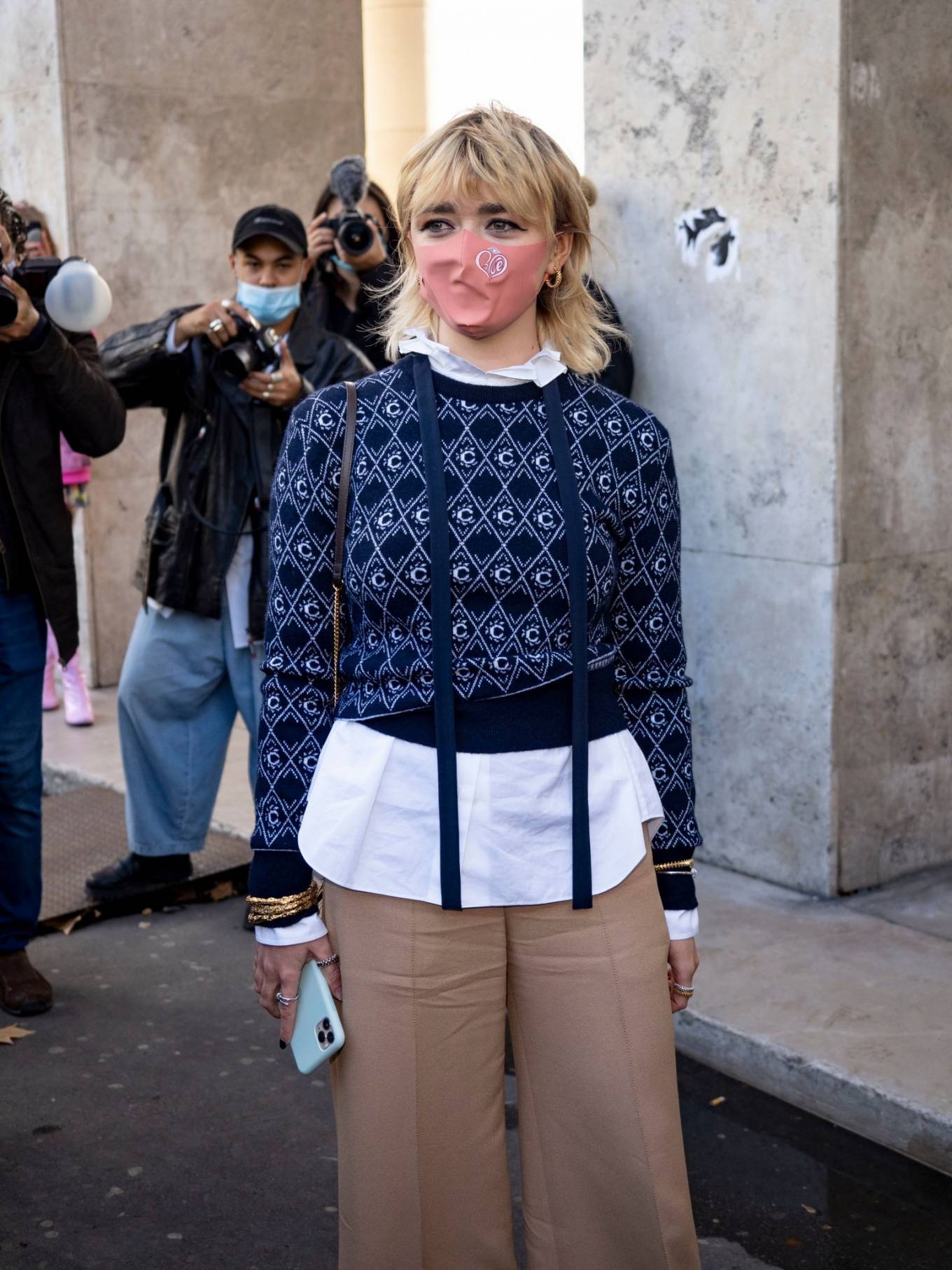 Maisie Williams – Pictured at Chloe show Spring Summer 2021 Paris Fashion Week