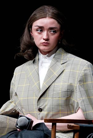 Maisie Williams - SAG-AFTRA Foundation screening and QandA of 'The New Look' in NYC
