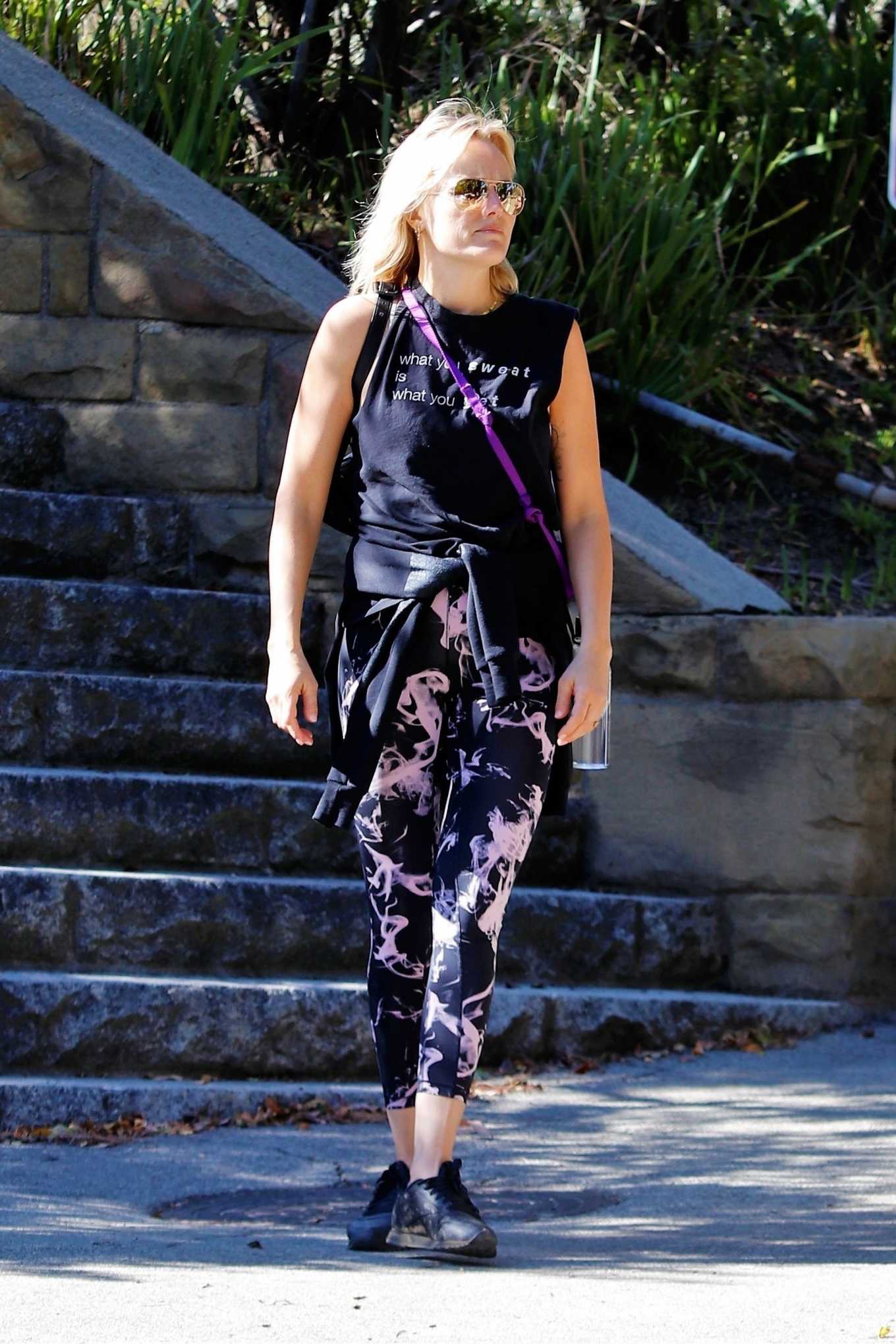 Malin Akerman â€“ Goes at Griffith Park in Los Angeles
