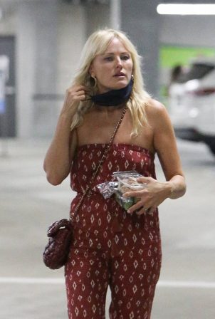 Malin Akerman - Goes grocery shopping in Los Angeles