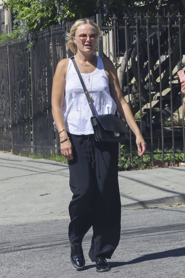 Malin Akerman - Out for a stroll in Los Angeles