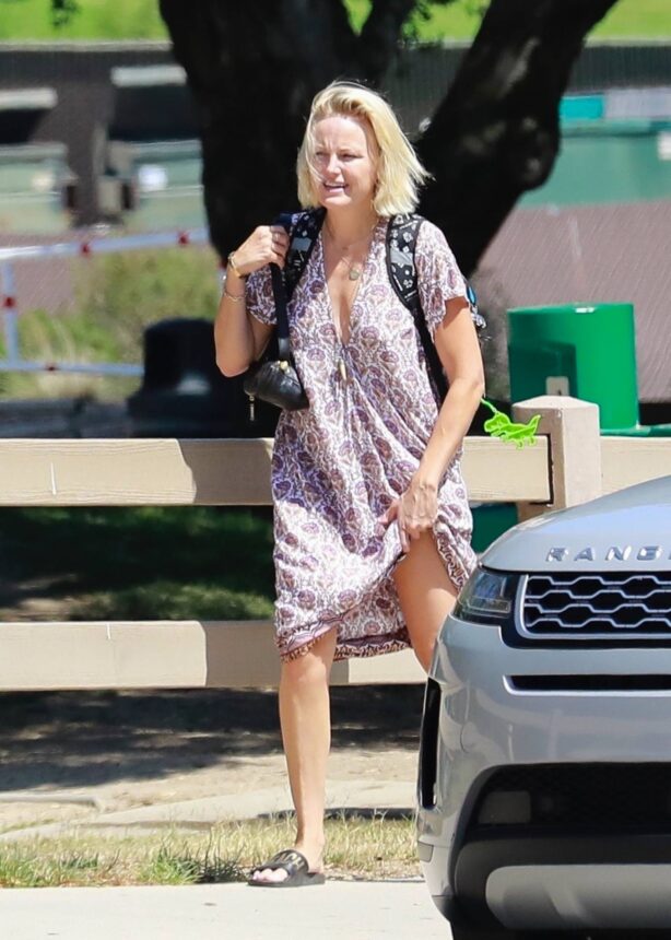 Malin Akerman - Seen at Griffith Park in Los Angeles