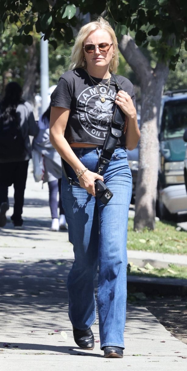 Malin Akerman - Seen walking on the street in Los Angeles